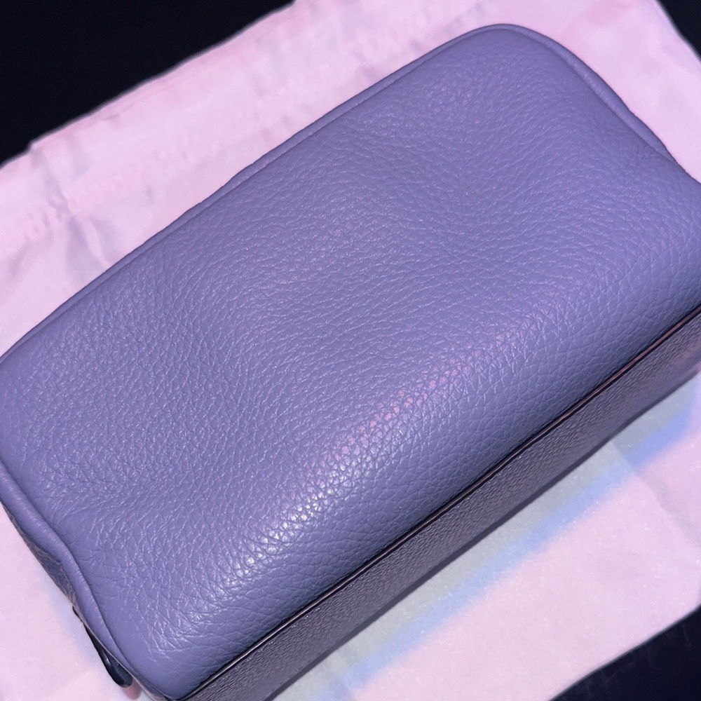 COACH x Disney Cinderella Pebbled Leather Cosmetic Pouch - Picture 5 of 6